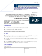 Air Conditioning Is Inoperative, Fault Code 91eb11 or 91eb15 Is Stored