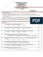 Class X HF Paper 2022-23