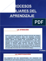 Procesos Auxiliares Del Aprendizaje