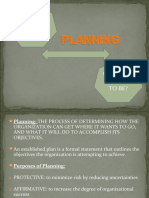 Principles of Planning Bootcamp