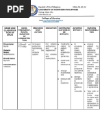 Tacata Angeline B. Drug Study For Pt. Supnet J.