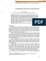 Pendidikan Karakter Sosial Pada Anak Usia Dini