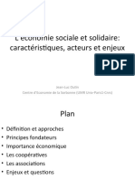 Economie Sociale Solidaire JL Outin