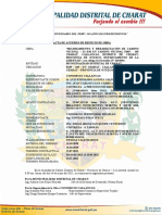 Acta de Acuerdo de Reinicio de Carretera