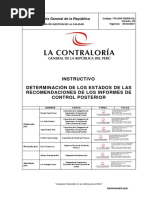 IT01 - PR - SEIRR - 01 Instructivo Determinación de Los Estados de Las Rec de Los Informes de Control Posterior