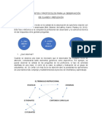 Procwdimientos y Protocolos para La Observación de Clasesy Reflexión