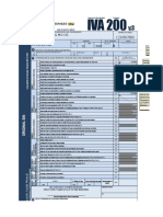 Formulario 200 Iva Modelo