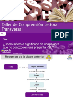 Clase 1 Cómo Infiero El Significado de Una Palabra Que No Conozco en Una Pregunta PSU 2016