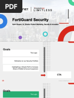 VIP Partner Summit22 - FortiGuard Security