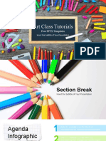 Art Class Tutorials Presentation PowerPoint Templates