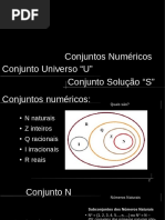 Conjuntos Numericos