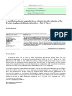 A Modified Maximum Tangential Stress Criterion For Determination of The