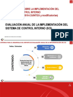 Evaluación Anual de La Implementación Del SCI - 2022