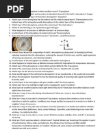 Atmosphere Study Guide