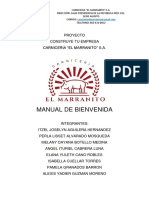 Manual de Bienvenida