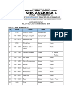 Jadwal Kegiatan Pelantikan Ldks