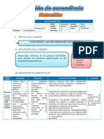 Sesion de Aprendizaje 01