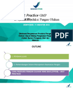 Materi 3. PLT Dirwasprod PO - Best Practice Di Sarana Produksi Pangan Olahan (CPPOB)