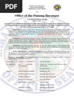 Executive Order No. 014 S. 2022 - REORGANIZING THE BARANGAY COUNCIL FOR THE PROTECTION OF CHILDREN (BCPC)