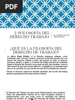 2.9 Filosofía Del Derecho Trabajo