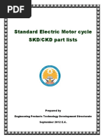 #3 Standard Electric Motor Cycle SKD CKD2 Final