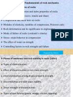 Lecture 7-Introduction To Rock Mechanics