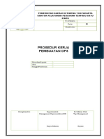 PROSEDUR KERJA Pembuatan DP3