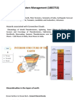 Disasters Management (18EE753) : Earth Quakes