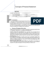 Concept of Financial Statement and Financial Ratios