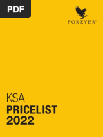 KSA Pricelist