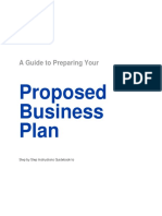 How To Write Proposed Business Plan