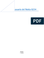 Manual Tlfno Nokia - 6234 - Plateado-El Que Uso Ahora