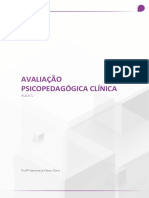 Avaliação Psicopedagógica Clínica - Aula 01