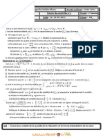 Devoir de Contrôle N°3 - Math - 3ème Math (2010-2011) MR Maatallah