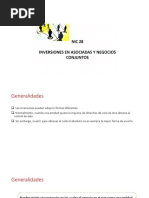 NIIF 28 - Inversión en Asociadas y Negocios Conjuntos