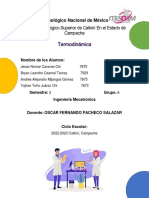 P1 - Investigación Sobre Aplicaciones de La Primera Ley de La Termodinámica