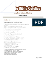 DÍA 279 - 365 Días para Leer La Sagrada Escritura