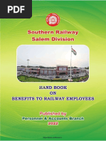 Hand Book On Benefits To Serving Employees