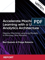 Accelerate Machine Learning With A Unified Analytics Architecture