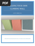 Home Climbing Wall Guide - V4 2