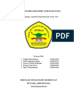 Makalah Metabolisme Tubuh Manusia New