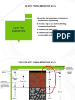 Chapter 2 - ORIGIN & FORMATION of SOIL