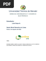 Informe Comercioelectrónico Luisgoya