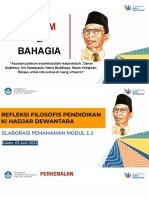 Penguatan Modul 1.1 Refleksi Filosofi Pendidikan KHD