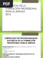 Mf1442-Programacion Didactica de Acciones Formativas para El Empleo