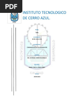 Tabla FUNDAMENTOS