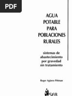 Agua Potable para Poblaciones Rurales Sistemas de Abastecim