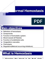 Normal Hemostasis