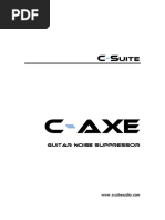 C-Suite C-Axe Manual