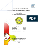 Tugas Kelompok Kewirausahaan - EVALUASI USAHA - Rumah Sunat Emprit